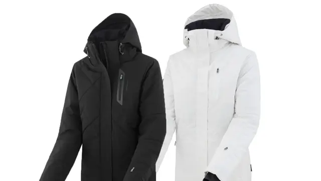 produktbilde av en svart og en hvit jakke fra jotunheim