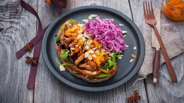 julesandwich hos jordbærpikene