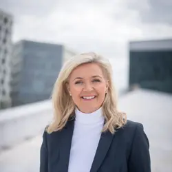 Portrett av Christin Brandt. 