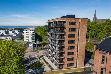 Bilde av bygg på Arnljot Gellines vei 1
