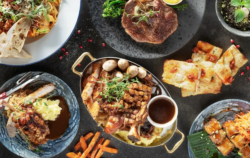 diverse retter fra Egon