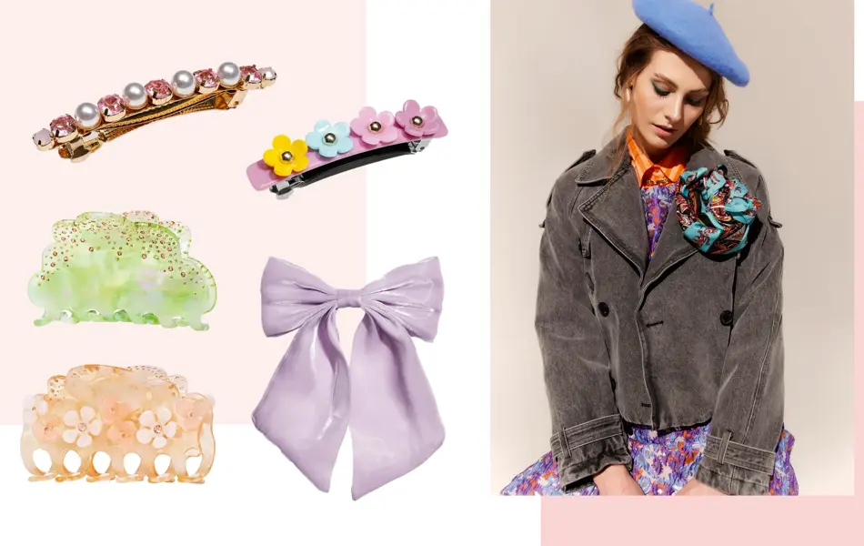 Sløyfer, hårklyper og hårspenner