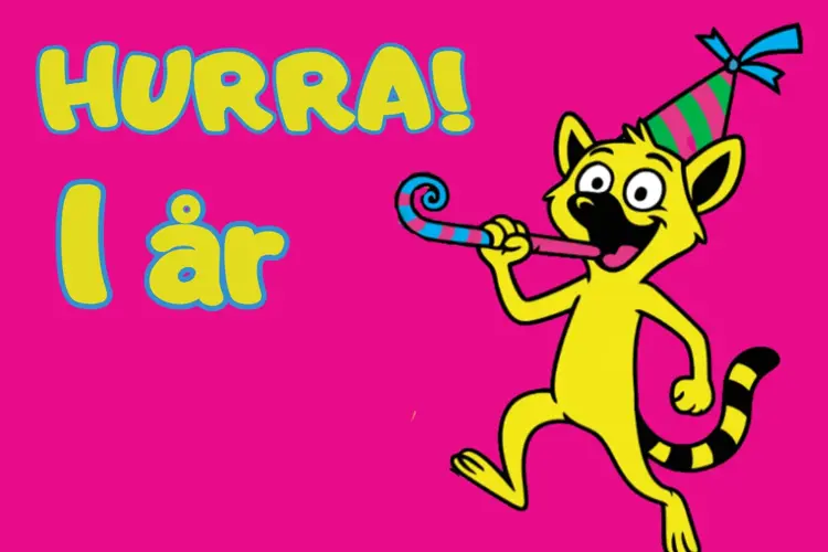 Kids outlet er 1 år