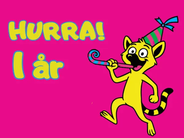 Kids outlet er 1 år