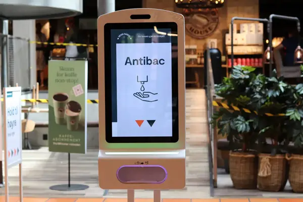 Bilde av antibac-automat