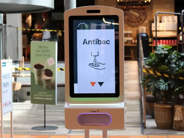 Bilde av antibac-automat