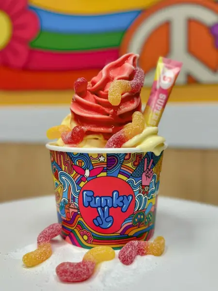 beger med funky frozen yogurt