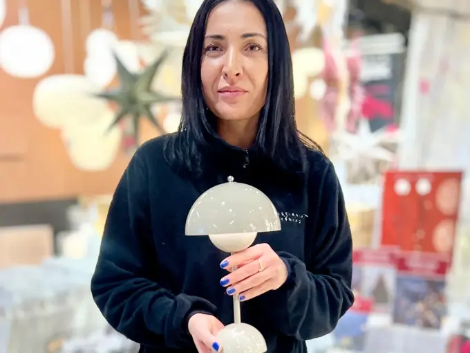 Birgul fra Christiania Belysning med Flowerpot