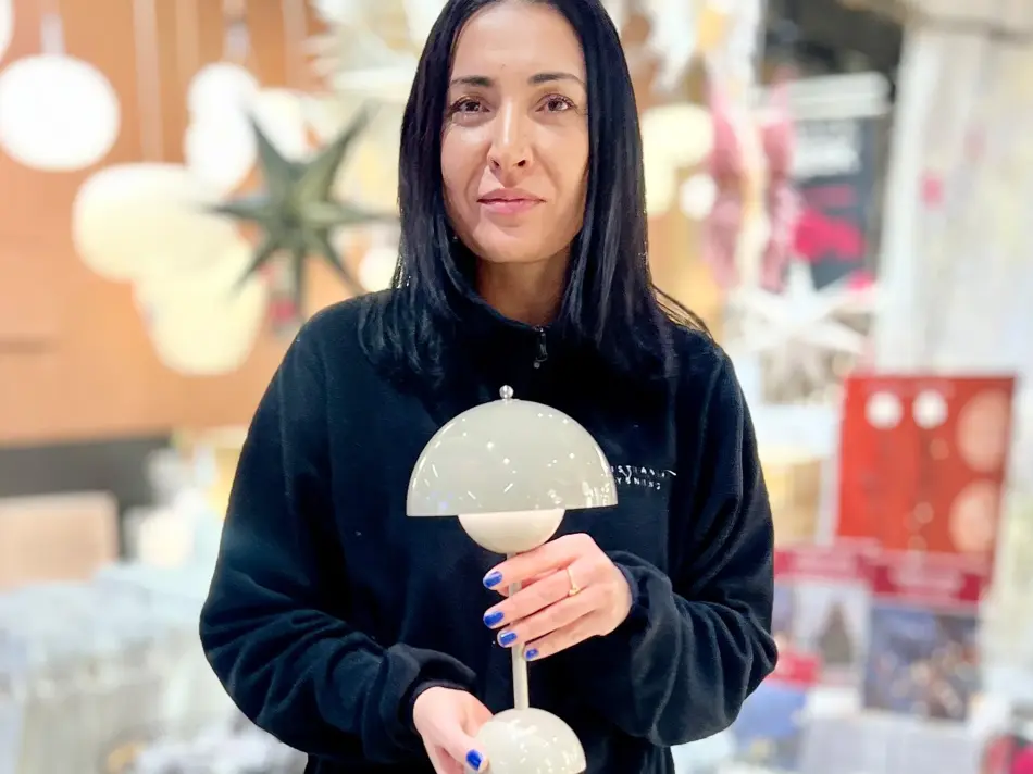 Birgul fra Christiania Belysning med Flowerpot