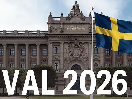 Val 2026 och Riksdagshuset i bakgrunden