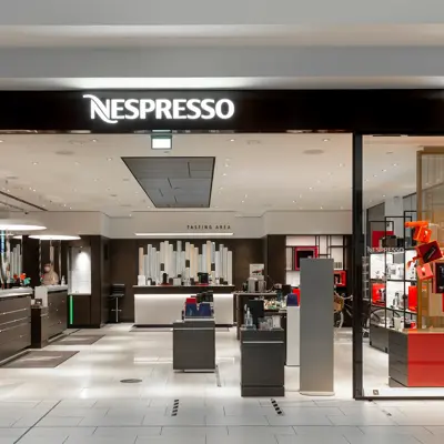 Fasade Nespressobutikk