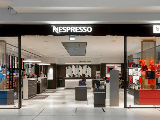 Fasade Nespressobutikk
