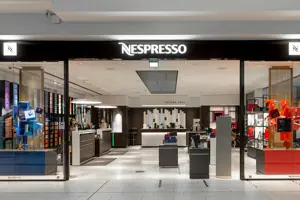 Fasade Nespressobutikk