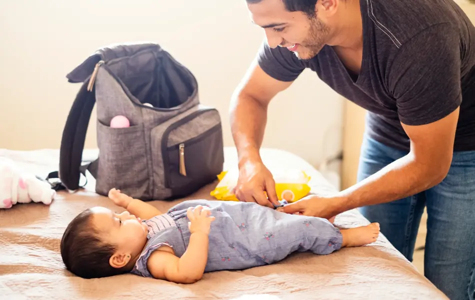 far med baby og stelleveske