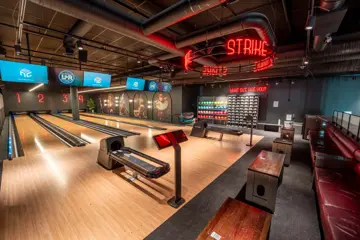 AMFI Moa, bowlingbanene til Liv & Røre som ligger på senteret