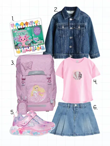 Antrekk til første dag i første klasse