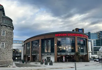 Fasadebilde av Bergen Storsenter