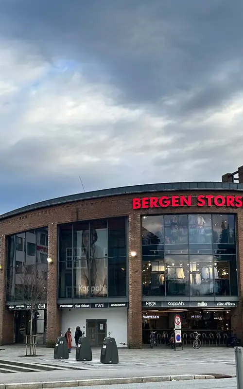 Fasadebilde av Bergen Storsenter