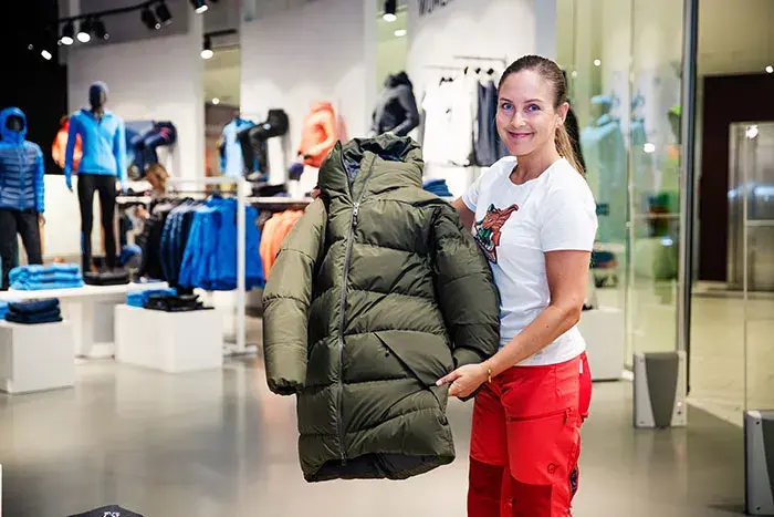 Frihetsfølelsen er komplett når det vakre naturlandskapet åpenbarer seg for turgåeren Berit, noe som gjør at hun tilbringer store deler av fritiden i fjellet. 