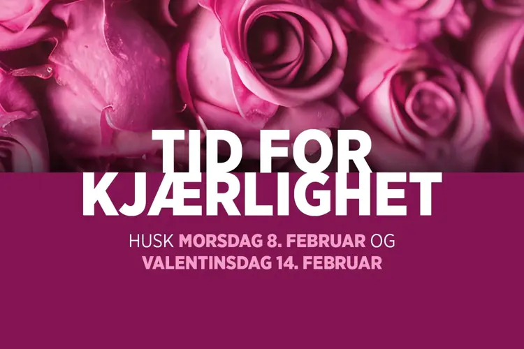 I februar står kjærligheten i sentrum hos oss på Triaden