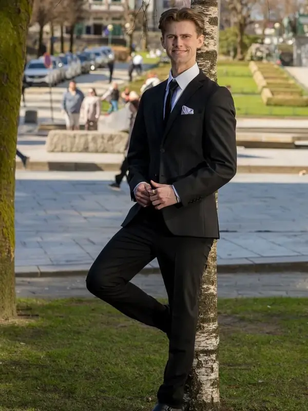 Mann med dress