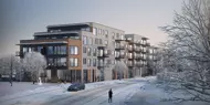 Illustrasjon av Wessel Park i Vestby