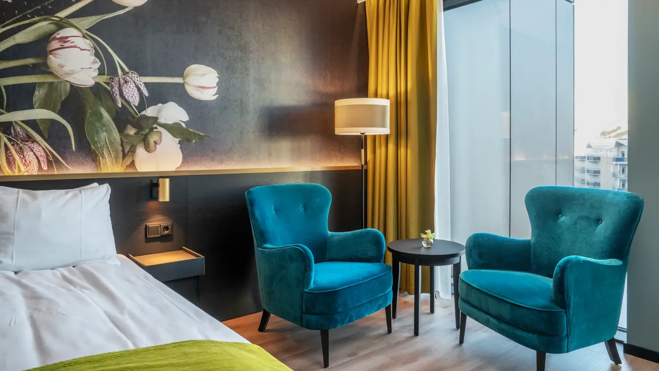 Detalj på rom (std.double, std.twin, sup.dbl, sup,twin)