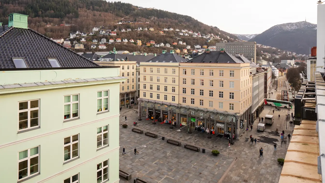Fasade Thon Hotel Bristol Bergen