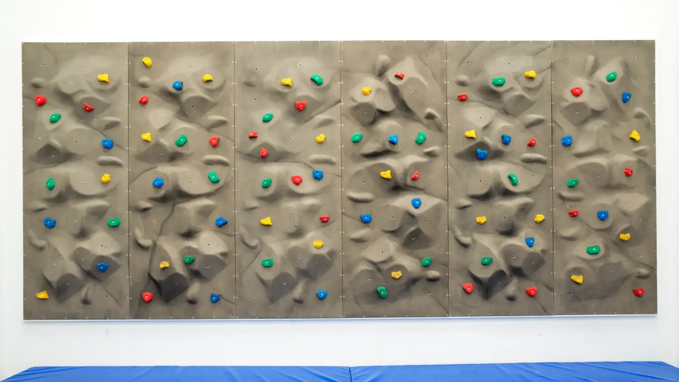 Klatreveg i treningsrom på Thon Hotel Bergen Airport