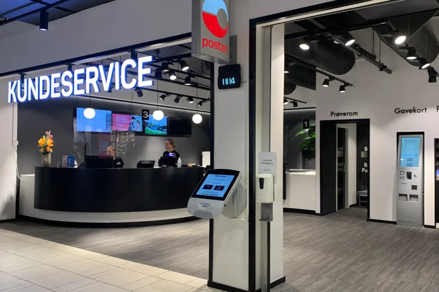 Kundeservice med Hentepunkt for DHL, Postnord og Posten 