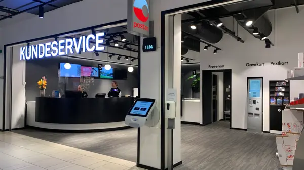 Kundeservice med Hentepunkt for DHL, Postnord og Posten 