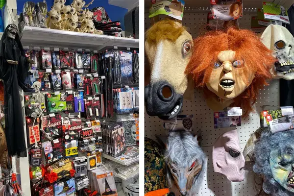 Utkledningsmasker og tilbehør