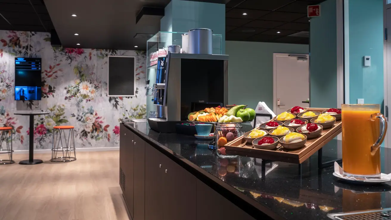 Pausemat, buffet, frukt 
