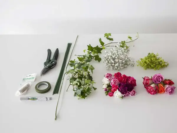 Blomster krans