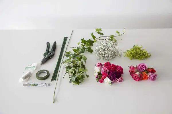 Blomster krans