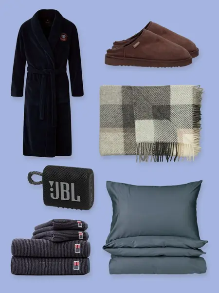 Kollasj med julegavetips til far