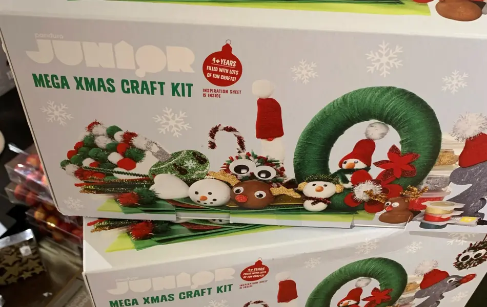 junior mega xmas craft kit 