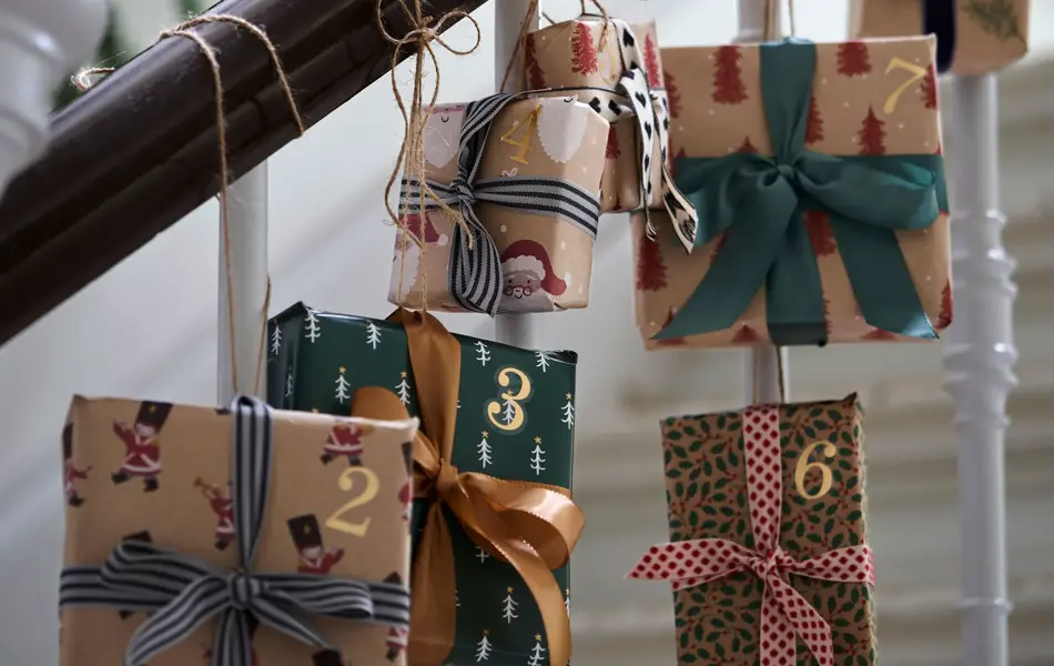 gaver knytter til trappegelender