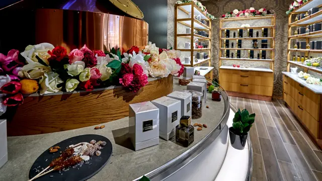 Parfymeseksjon hos Fredrik & Louisa