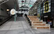 AMFI Knarvik fellesareal, i gangen mellom butikker