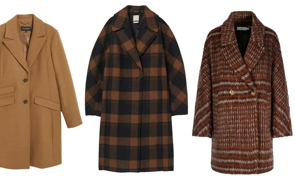 Collage av tre høstkåper