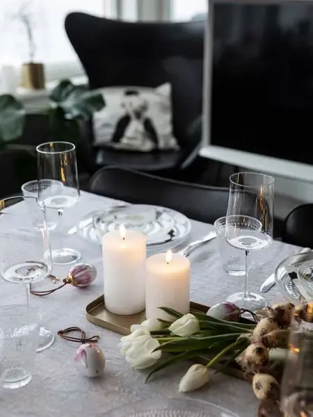 Sille batterilys fra Christiania Belysning