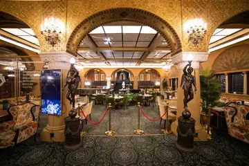 Inngangspartiet til Vinterhaven restaurant