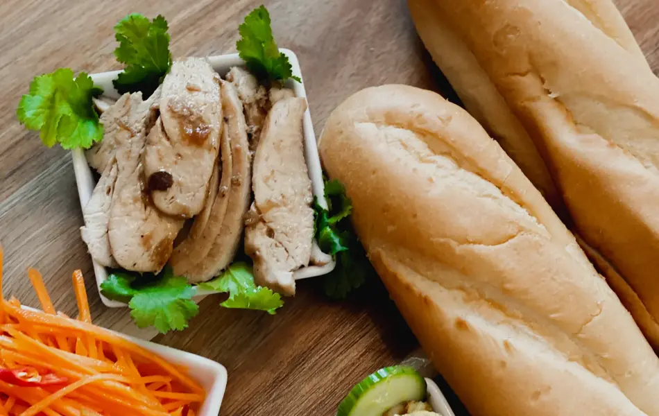 banh mi kylling