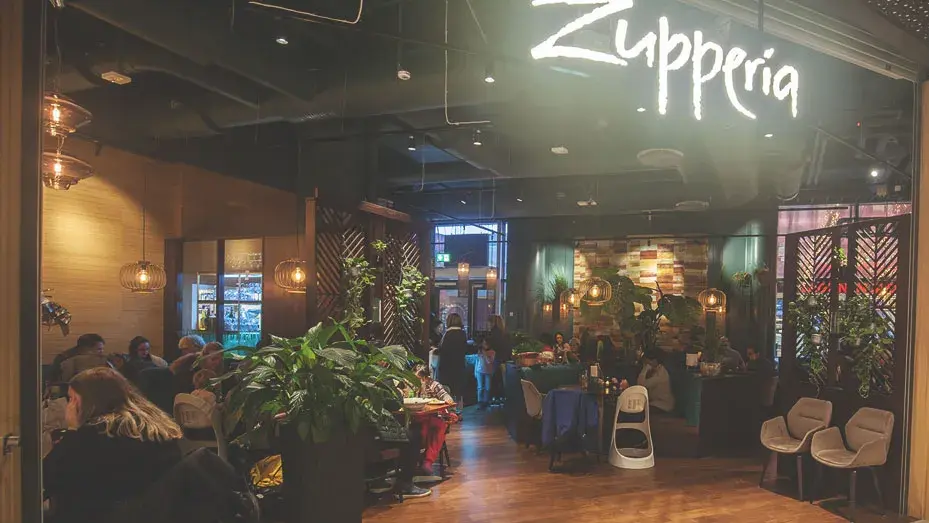 Lokalet til Zupperia