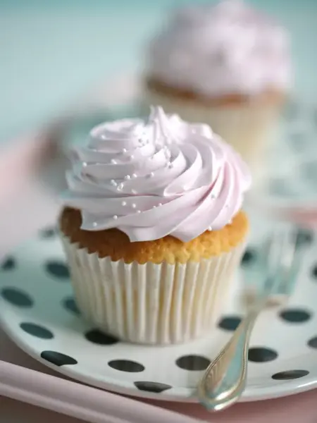 Cupcake med marengstopping