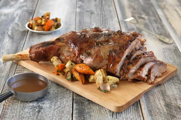 Klassisk lammestek. Bilde: Matprat.no