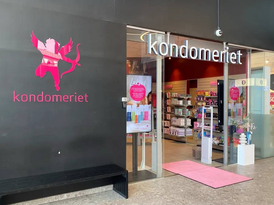 Kondomeriet butikkfasade