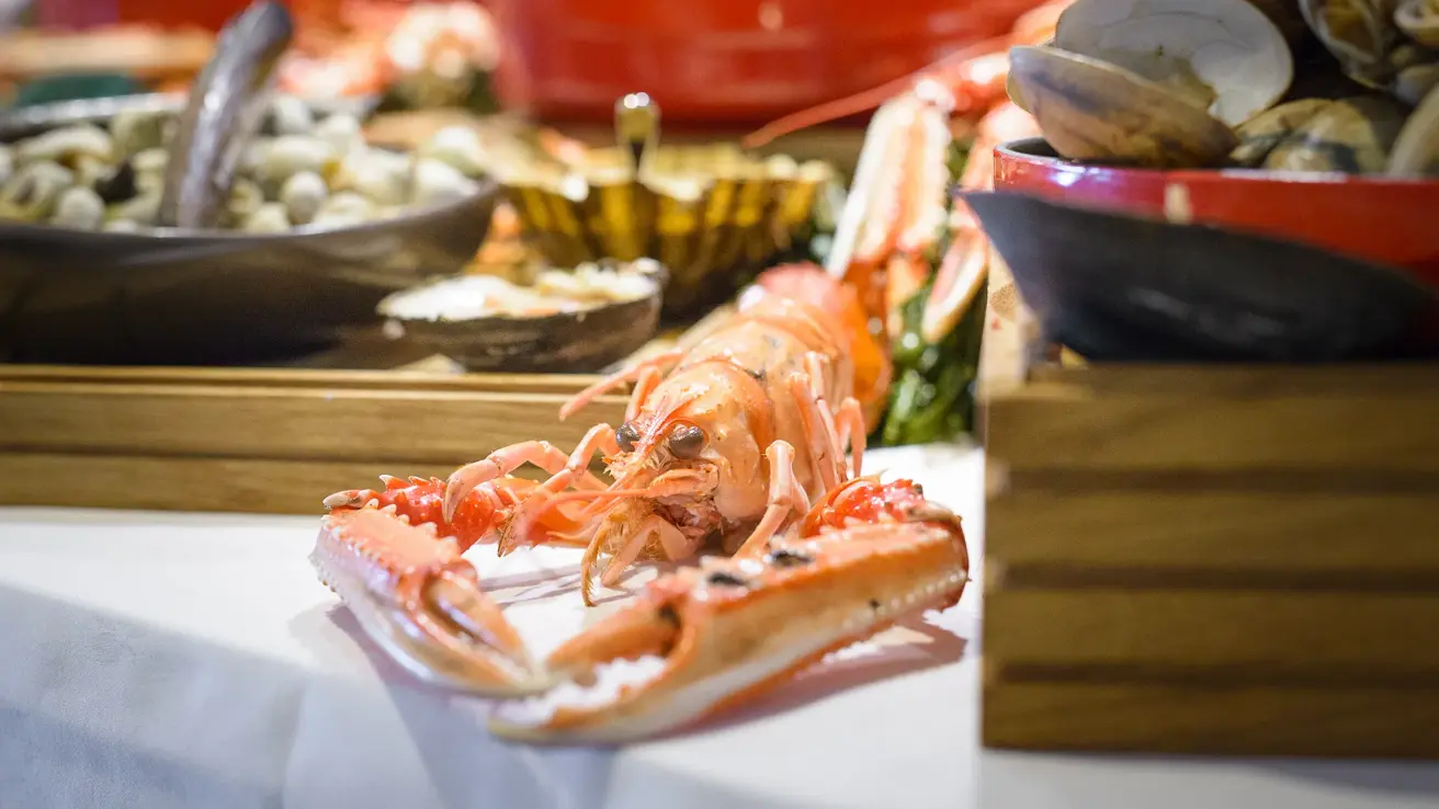 Sjøkreps på Thon Hotel Bergen Airport