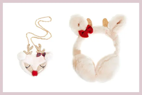 Ørevarmere og liten veske